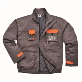 A Portwest Texo Contrast bélelet munkáskabát a TX10-es modell téliesített változata, nemcsak melegen tartja viselőjét, de blokkolja az UV sugárzás 98%-t is.