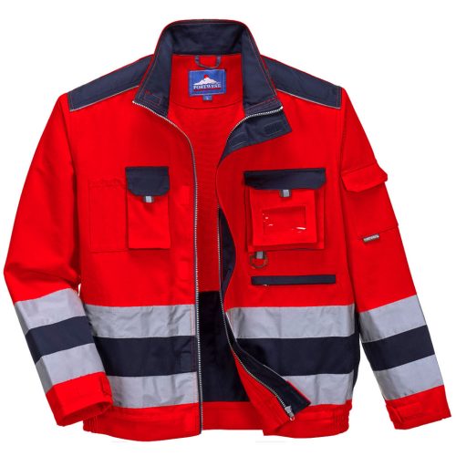 portwest tx50 texo hi-vis kabát s piros kék