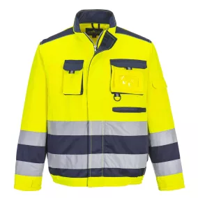 portwest tx50 texo hi-vis kabát 3xl sárga tengerészkék