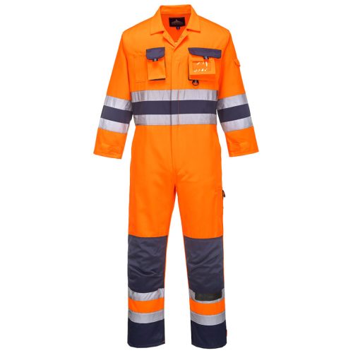 portwest tx55 texo hi-vis overál 3xl narancs tengerészkék