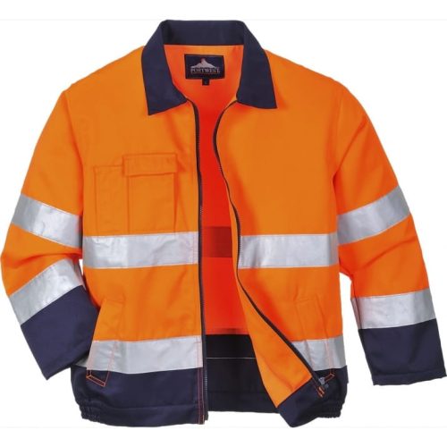 A Portwest Madrid Hi-Vis munkavédemi jólláthatósági kabát hasznos tartozéka lehet nemcsak a munkaköri, de a civil ruhatárnak is, melyet szabadidős tevékenységekhez, vagy autós utazásokhoz is használha