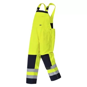 portwest tx72 girona hi-vis nadrág xl sárga tengerészkék