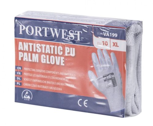 Portwest VA199 VA199 - ESD tenyér bevont védőkesztyű automatákhoz 6/XS