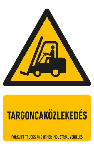 AFV VET024002 Targoncaközlekedés PVC 1 mm 160 x 250 mm