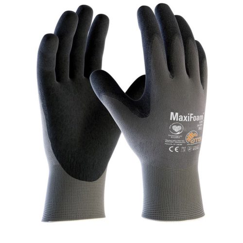 ATG VO-A3035 ATG Maxifoam Lite Mártott bliszteres kesztyű - 34-900 Szürke/Fekete 7/S