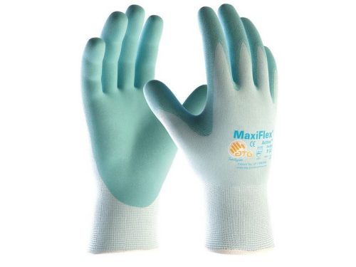 ATG VO-A3043 ATG Maxiflex Active mártott kesztyű - 34-824 Kék/Fehér 5/XXS