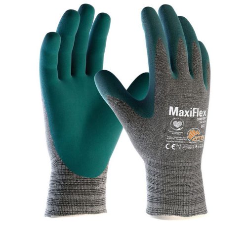 ATG VO-A3048 ATG Maxiflex Comfort mártott kesztyű - 34-924 Szürke/Kék 11/XXL