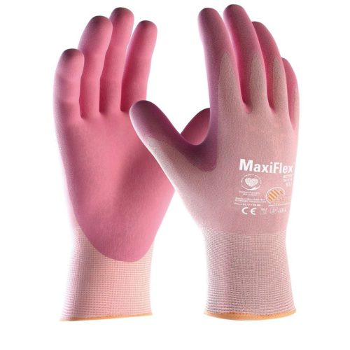 ATG VO-A3051 ATG MaxiFlex Active mártott kesztyű 34-814 Rózsaszín 7/S