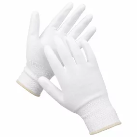 Pu tenyérmártott szerelőkesztyű fehér WG-01 Worx-365