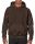 GILDAN GI18500 Heavy Blend™ kapucnis pulóver (dark chocolate, 4XL) 4XL