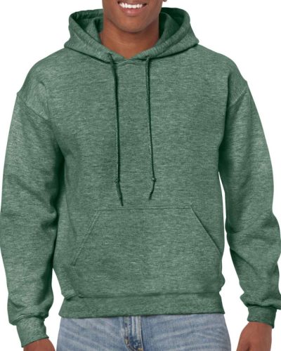 GILDAN GI18500 Heavy Blend™ kapucnis pulóver (heather sport dark green, M) M