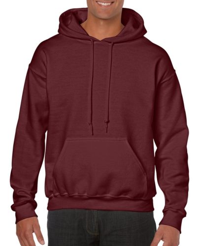 GILDAN GI18500 Heavy Blend™ kapucnis pulóver (maroon, 4XL) 4XL