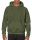 GILDAN GI18500 Heavy Blend™ kapucnis pulóver (military green, S) S