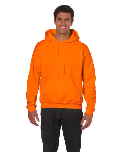 GILDAN GI18500 Heavy Blend™ kapucnis pulóver (safety orange, 4XL) 4XL