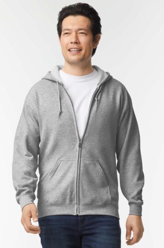 GILDAN GI18600 Heavy blend™ adult full zip hooded sweatshirt S