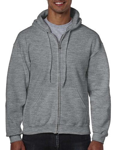 GILDAN GI18600 Heavy blend™ adult full zip hooded sweatshirt S