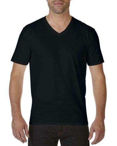 GILDAN GI41V00 Premium cotton® felnőtt v-nyakú póló M