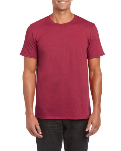 gildan gi64000 softstyle® felnőtt póló s antique cherry red