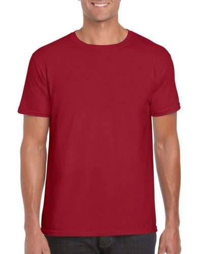 gildan gi64000 softstyle® felnőtt póló s cardinal red