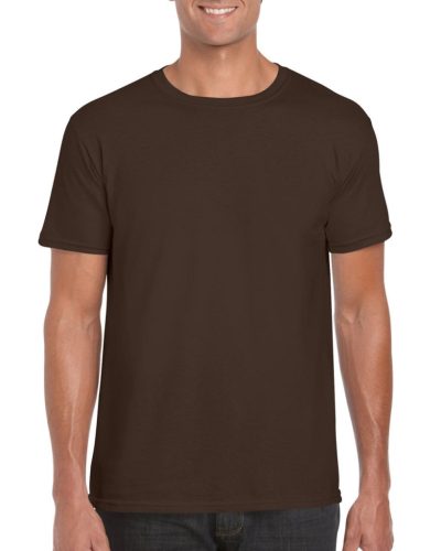 gildan gi64000 softstyle® felnőtt póló s dark chocolate