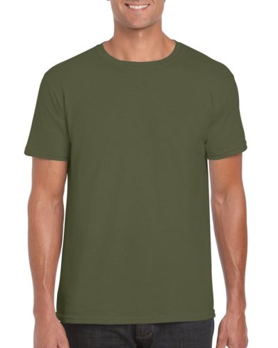 gildan gi64000 softstyle® felnőtt póló l military green