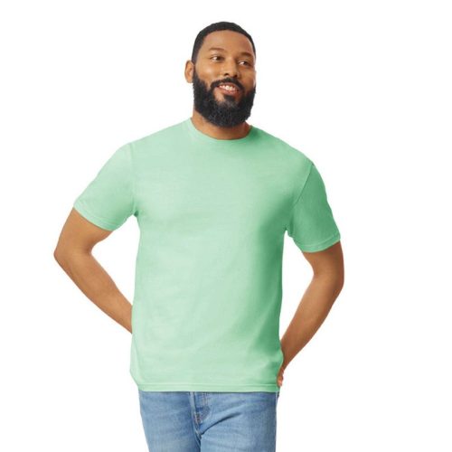 gildan gi64000 softstyle® felnőtt póló s mint green