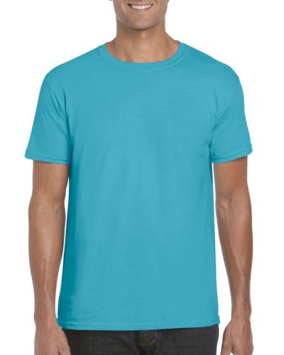 gildan gi64000 softstyle® felnőtt póló s tropical blue