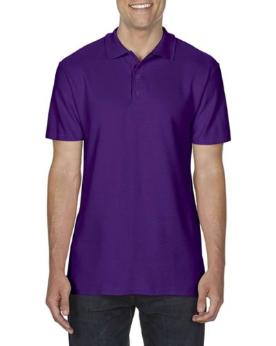 GILDAN GI64800 Softstyle® felnõtt dupla piké póló L