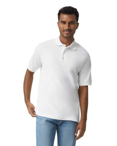 GILDAN GI8800 Dryblend®felnőtt jersey póló (white, S) S