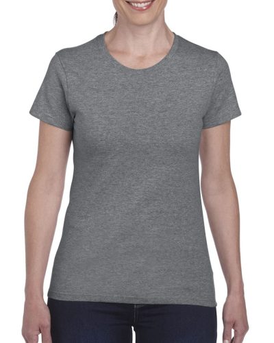 GILDAN gil5000 Heavy cotton™ női póló Graphite Heather M