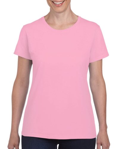 GILDAN gil5000 Heavy cotton™ női póló Light Pink S