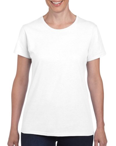 UTT giL5000 GIL5000 HEAVY COTTON™ NŐI PÓLÓ (fehér, S) S