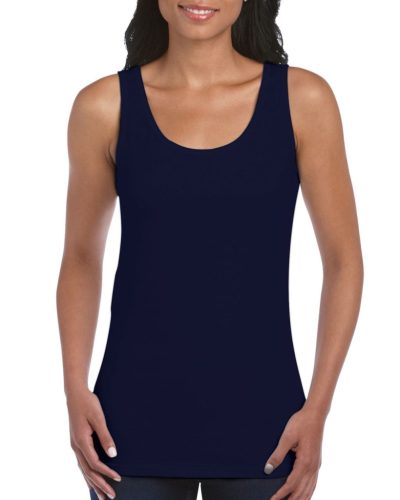 gildan gil64200 softstyle® női trikó s navy