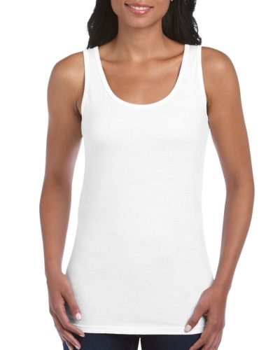 gildan gil64200 softstyle® női trikó s white