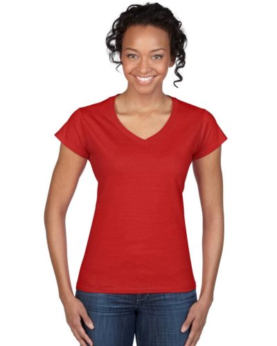 GILDAN GIL64V00 Softstyle® női v-nyakú póló 2XL