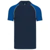 termék:  KARIBAN Baseball Kontrasztos Galléros Póló S Navy/Royal Blue