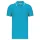 termék:  KARIBAN Férfi Rövid Ujjú Galléros Póló S Light Turquoise/White/Navy