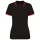 termék:  KARIBAN Női 2 Csíkos Rövid Ujjú Galléros Póló 2XL Black/Red