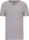 termék:  KARIBAN Férfi Rövid Ujjú V-Nyakú Póló S Light Grey Heather