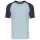 termék:  KARIBAN Baseball - Kontraszt Póló S Ice Blue/Denim