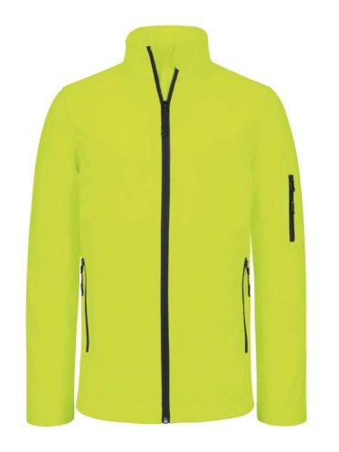 KARIBAN KA401 MENS SOFTSHELL JACKET (sárga, L) L