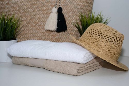 Olima ol360 Olima törölköző (heliconia, 50x100) 50x100