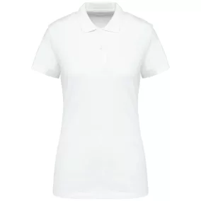 termék:  KARIBAN PREMIUM Női Rövid Ujjú Supima® Galléros Póló XL White
