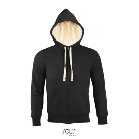 SOLS SO00584 Sols Sherpa - unisex zipzáros pulóver sherpa béléssel 2XL