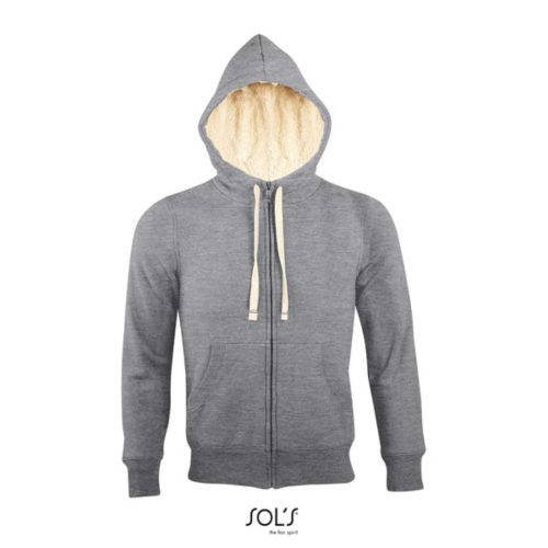 SOLS SO00584 Sols Sherpa - unisex zipzáros pulóver sherpa béléssel 2XL