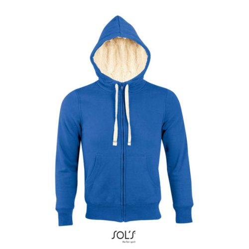 SOLS SO00584 Sols Sherpa - unisex zipzáros pulóver sherpa béléssel 2XL