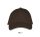 SOL'S SO00594 Sol's Long Beach - 5 lapos sapka Chocolate/Beige
