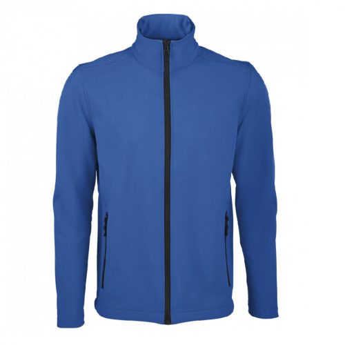 SOLS SO01195 Sols Race Men - softshell zipzáros dzseki (royal kék, S) S