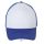 SOL'S SO01668 Sol's Bubble - 5 lapos mesh sapka White/Royal Blue