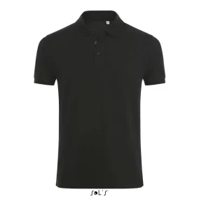 SOLS SO01708 Sols Phoenix Men - gyapjú-elasztán galléros póló L